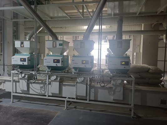 Macchina d'ammucchiamento d'ammucchiamento di flusso della pallina senza peso di controllo nelle industrie del grano