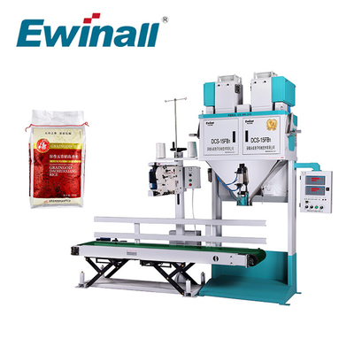 2,5 chilogrammi - 15 chilogrammi del granello di riso Sugar Bean Packing Machine DCS-15FB1 Ewinall del grano