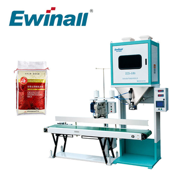 5 - macchina imballatrice del riso delle scale di doppio 25kg per la riseria del sesamo del grano DCS-50B2
