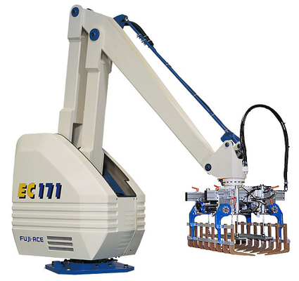 Macchina imballatrice di 4KVA 100m3/H della borsa di Palletizer Eco del contenitore automatico robot industriale di cartone