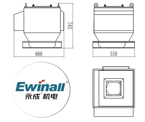 L'alimento Batcher di EWINALL ha fortificato la mescolatrice 2000kg/H del riso
