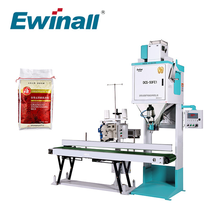 5kg - uso facile DCS-50FE1 del riso di 50kg Ewinall dell'imballaggio della macchina automatica della scala