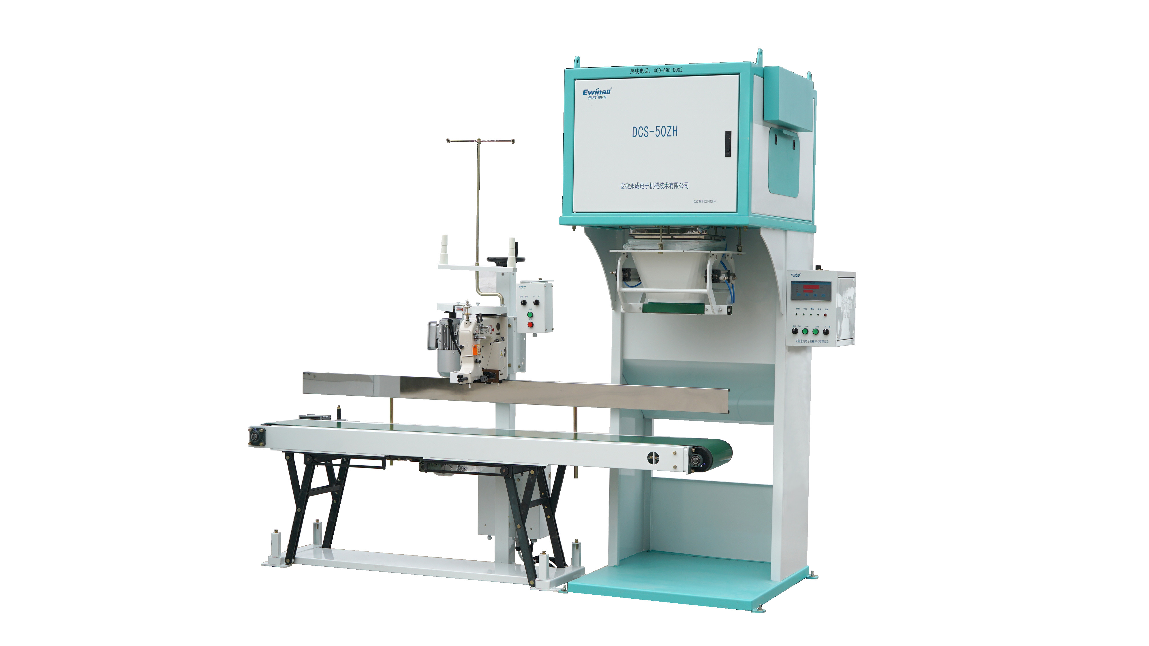 Scala d'imballaggio quantitativa elettronica 20KG - 50KG dei materiali granulari irregolari