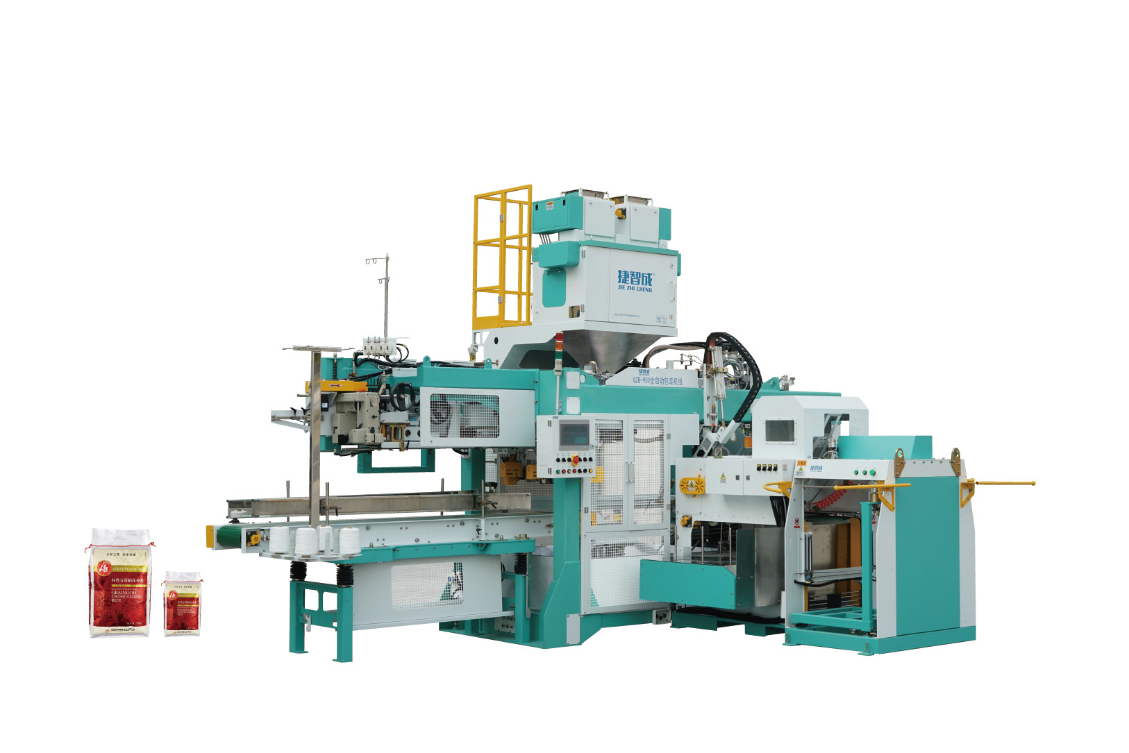 Impacchettatrice completamente automatica 5-25KG per il、 Sugar And So On, borsa tessuta laminata dei fagioli del、 del riso